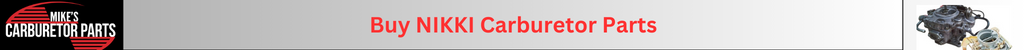 Nikki Carburetor Parts